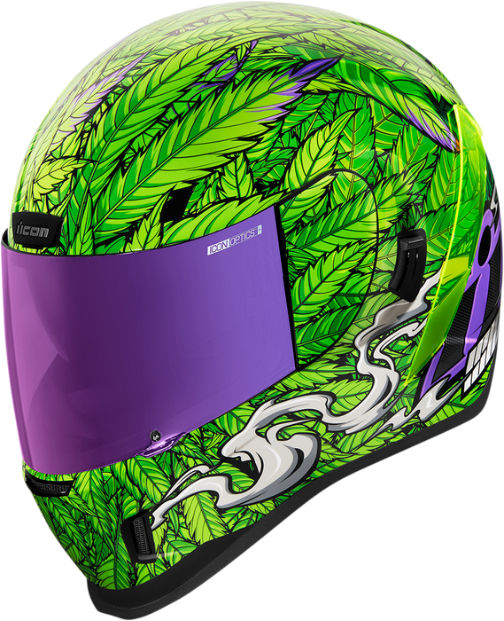 ICON Airform™ Motorcycle Helmet - Ritemind Glow™ - Green - 3XL 0101-14084