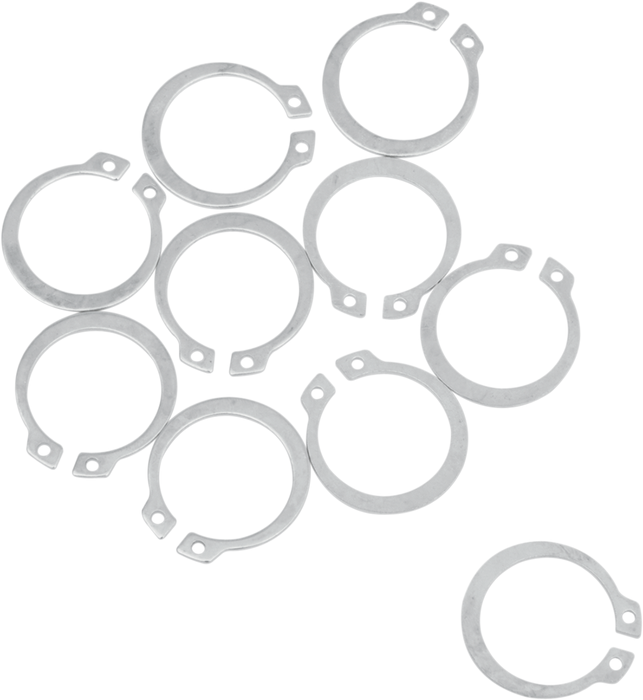 MOOSE RACING Snap Ring - 10 Pack - Kawasaki/Suzuki 25-6008