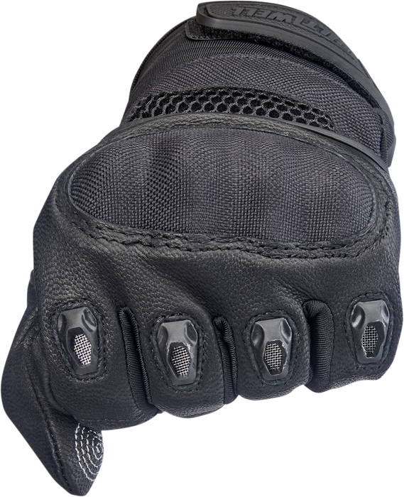 BILTWELL Bridgeport Gloves - Black Out - Small 1509-0101-302