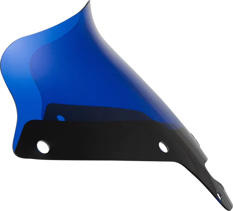 KLOCK WERKS Kolor Flare™ Sport Windshield - 6" - Blue - FXLRST KWW-02-0626