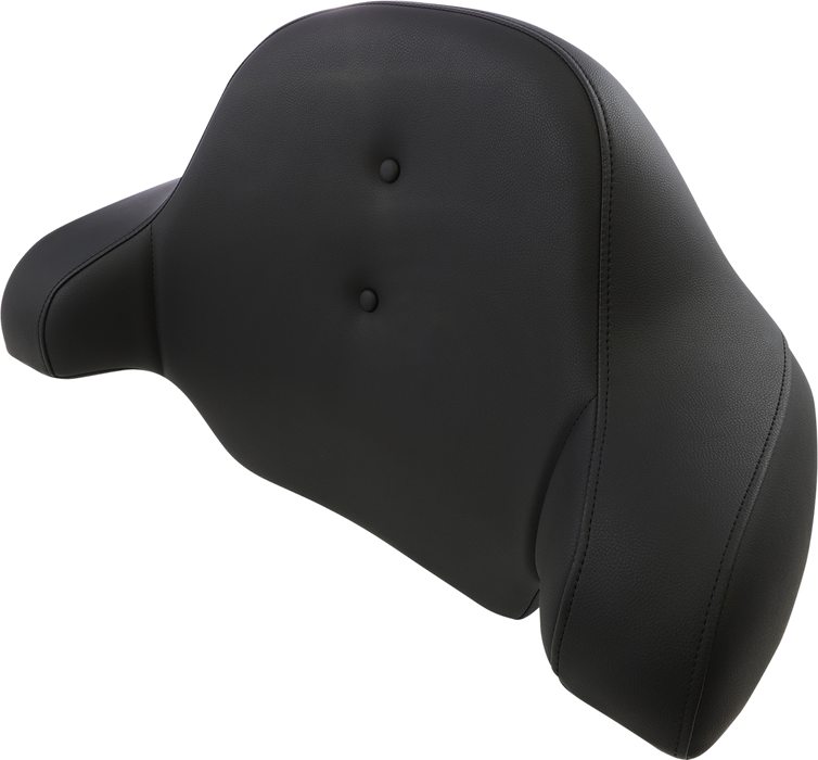 SADDLEMEN King Tour-Pak Backrest Pad - RoadSofa - Pillow Top - Black - FL '14-'23 814-07-TPACK-PT