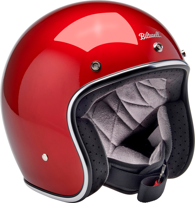 BILTWELL Bonanza Motorcycle Helmet - Metallic Cherry Red - 2XL 1001-351-206