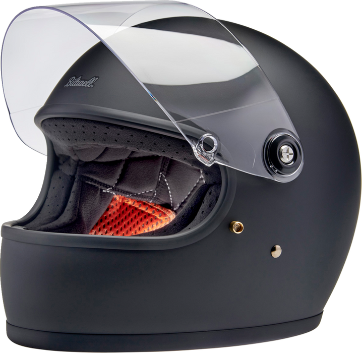 BILTWELL Gringo S Motorcycle Helmet - Flat Black - XS 1003-201-501