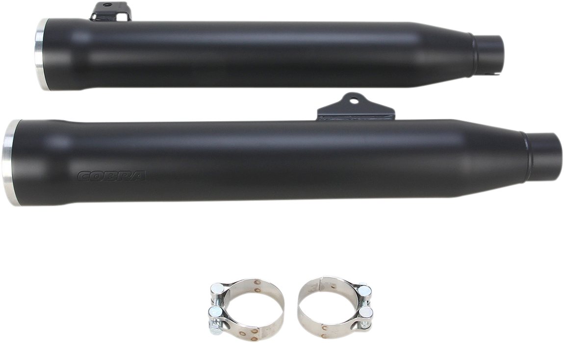 COBRA 3" RPT Mufflers - Black 6056B