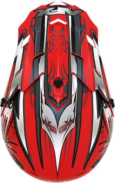 AFX FX-17 Motorcycle Helmet - Butterfly - Matte Ferrari Red - XL 0110-7120