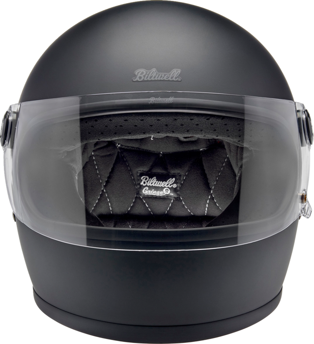 BILTWELL Gringo S Helmet - Flat Black - Small 1003-201-502