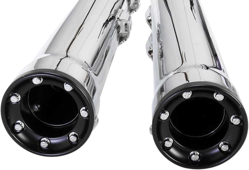 COBRA 3" RPT Mufflers for '00-'06 Softail - Chrome 6054