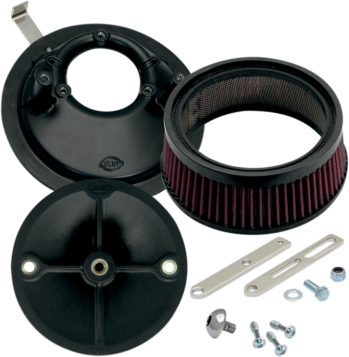 S&S CYCLE Universal Stealth Air Cleaner - Super E/G Carburetor 170-0176