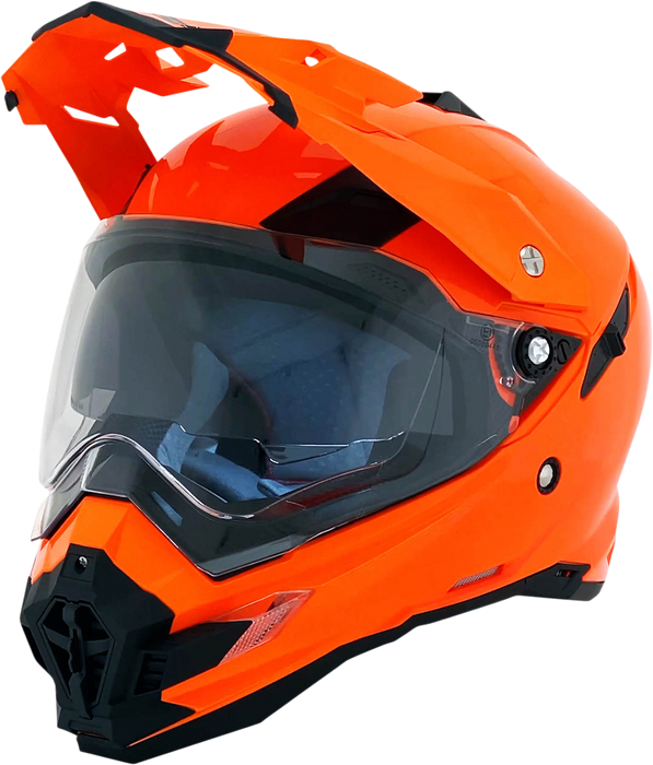 AFX FX-41DS Motorcycle Helmet - Safety Orange - XS 0110-3766