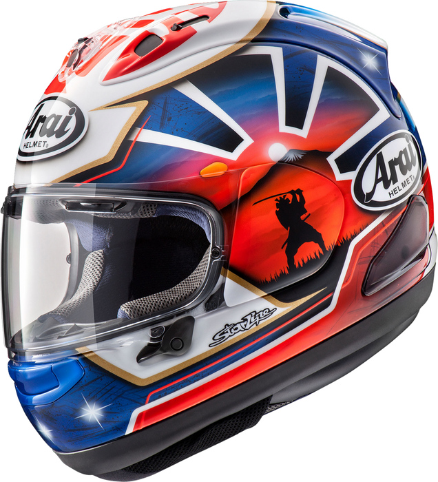 ARAI Corsair-X Motorcycle Helmet - Dani Samurai-2 - Blue - XS 0101-15773