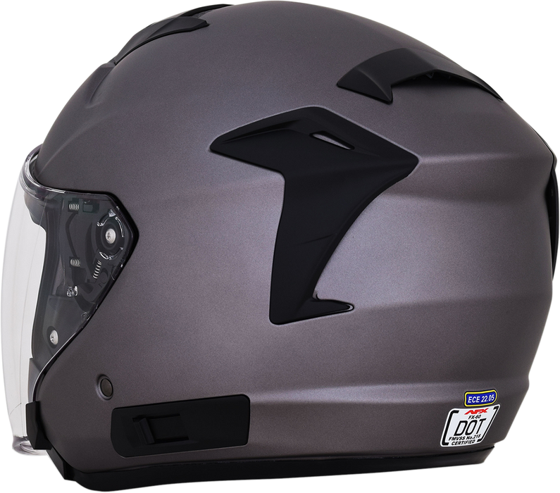 AFX Fx-60 Motorcycle Helmet - Frost Gray - Large 0104-2569