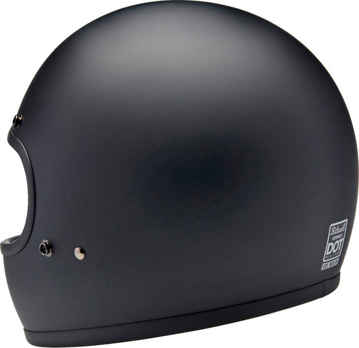 BILTWELL Gringo S Motorcycle Helmet - Flat Black - XS 1003-201-501