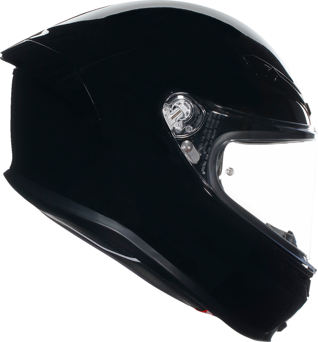 AGV K6 S Motorcycle Helmet - Black - Small 2118395002009S