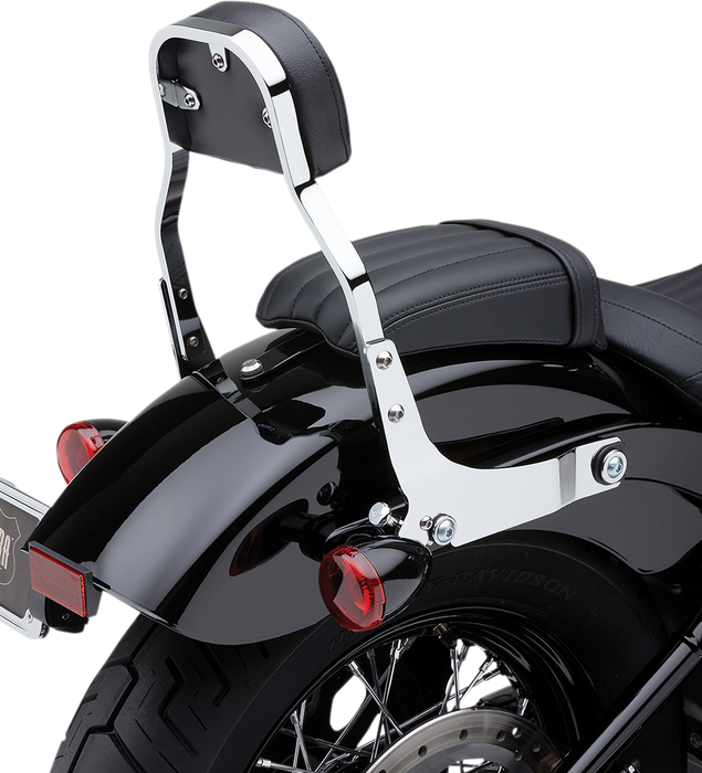 COBRA Backrest Kit - 11" - Chrome - FLHC/S 602-2030