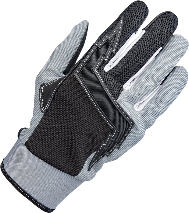 BILTWELL Baja Gloves - Gray - XS 1508-1101-301