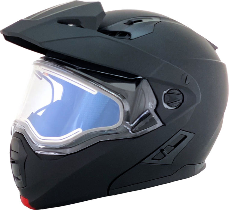 AFX FX-111DS Snow Motorcycle Helmet - Electric - Matte Black - 2XL 0120-0803