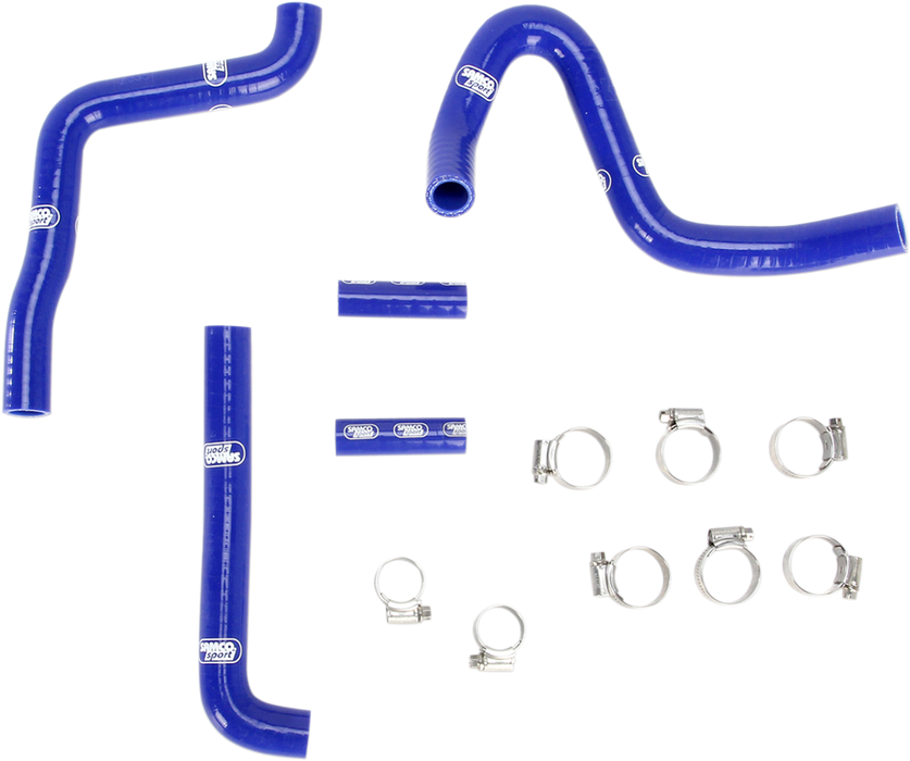 MOOSE RACING Race Fit Radiator Hose Kit - Blue - Kawasaki MBU-KAW-16-BL