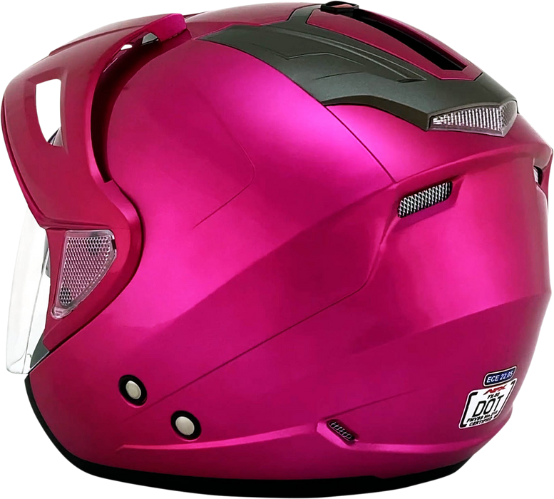 AFX FX-50 Motorcycle Helmet - Fuchsia - Medium 0104-1567