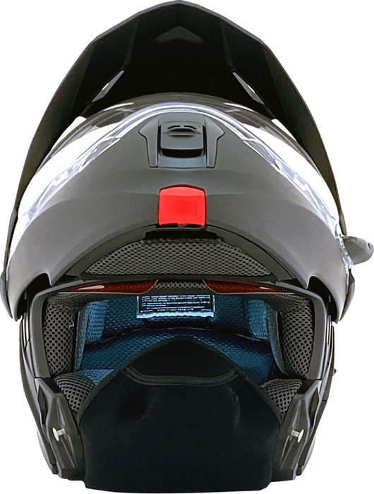 AFX FX-111DS Snow Motorcycle Helmet - Electric - Matte Black - XS 0120-0798