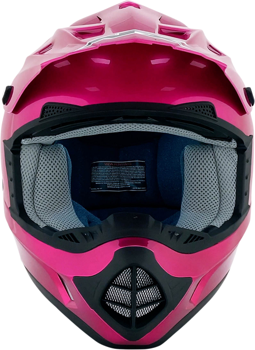 AFX FX-17Y Motorcycle Helmet - Fuchsia - Medium 0111-0947