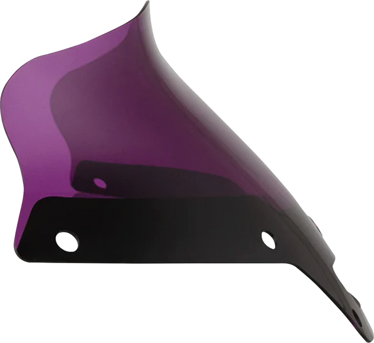 KLOCK WERKS Kolor Flare™ Sport Windshield - 6" - Purple - FXLRST KWW-02-0627