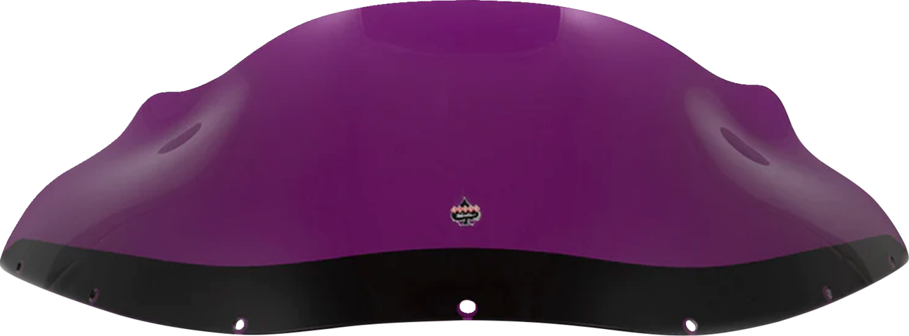 KLOCK WERKS Kolor Flare™ Windshield - 9" - Purple - FXRP KWW-02-0617