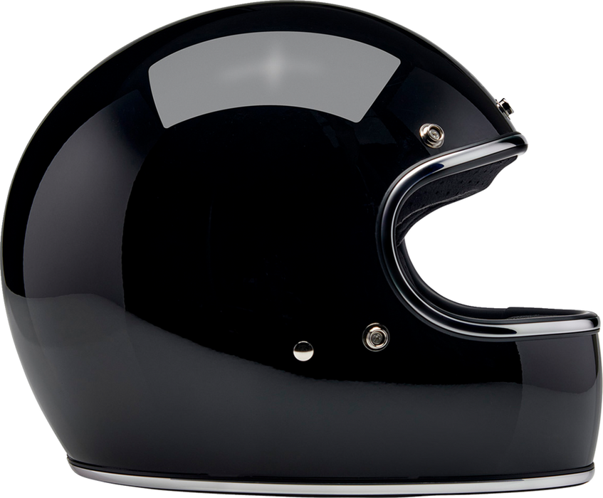 BILTWELL Gringo Helmet - Gloss Black - Large 1002-101-504