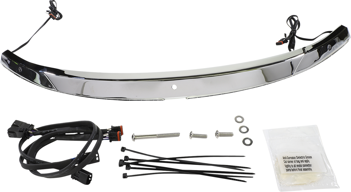 CIRO Windshield Trim - Chrome - FL 14+ 11000