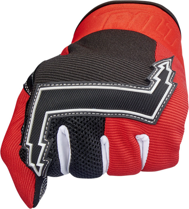 BILTWELL Baja Gloves - Red - Medium 1508-0801-303