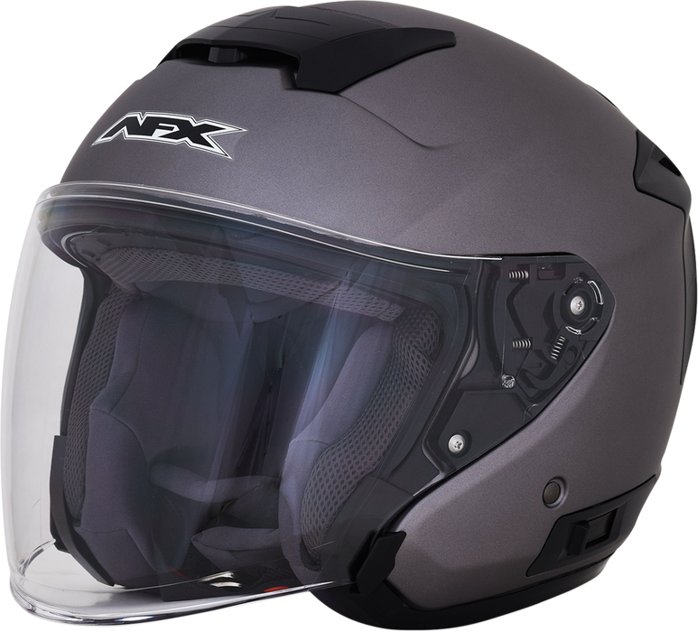 AFX FX-60 Motorcycle Helmet - Frost Gray - Medium 0104-2568