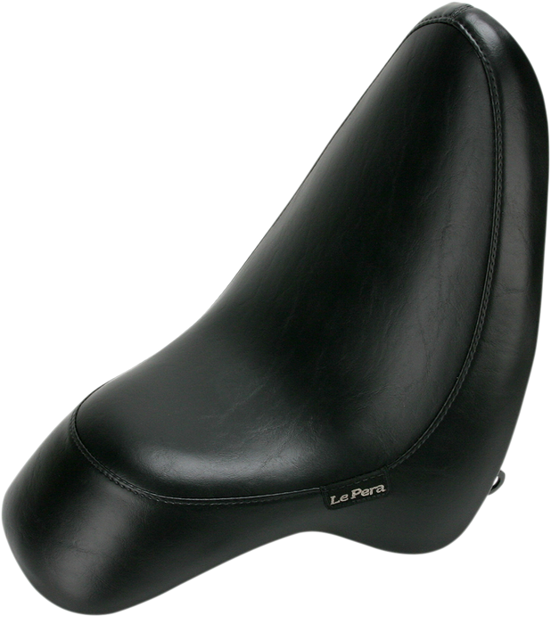 LE PERA Silhouette Solo Seat - Smooth/Bullet - Black - Softail '00-'05 LX-280