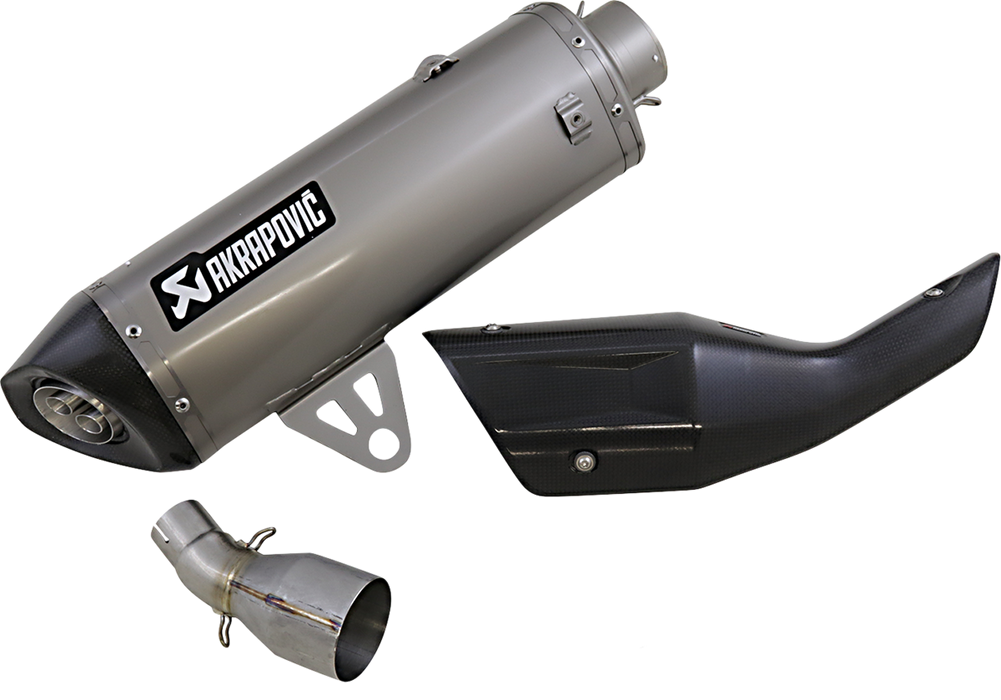 AKRAPOVIC Muffler - Titanium S-B4SO2-HRT 1811-3935