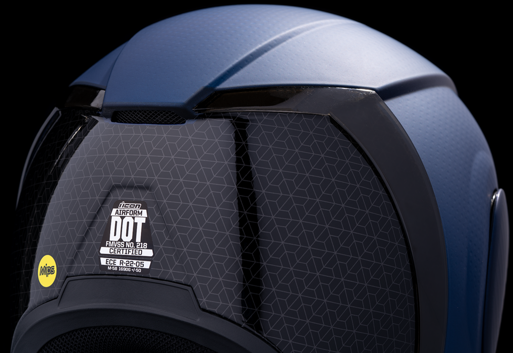 ICON Airform™ Motorcycle Helmet - MIPS® - Counterstrike - Blue - XL 0101-15082