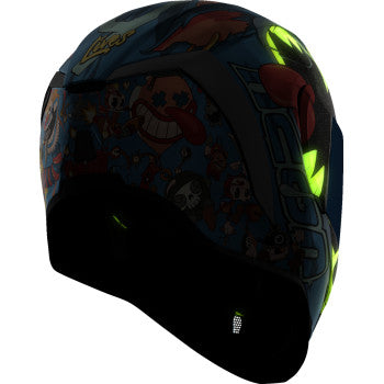 ICON Airform™ Motorcycle Helmet - 9 Lives - Blue - 3XL 0101-17389