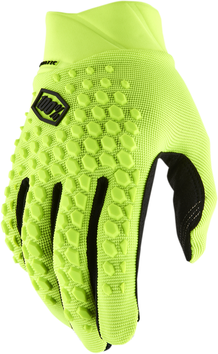 100% Geomatic Gloves - Fluorescent Yellow - 2XL 10026-00009