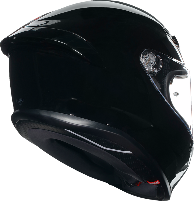 AGV K6 S Motorcycle Helmet - Black - Small 2118395002009S