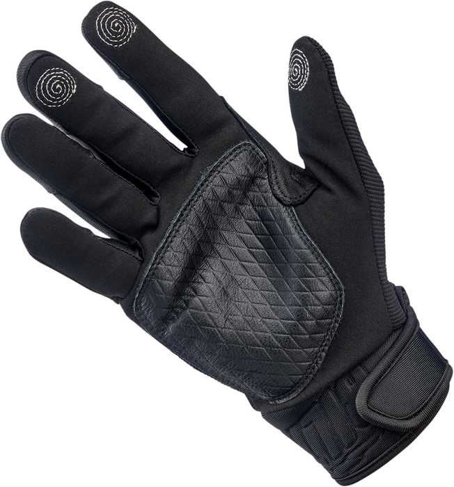 BILTWELL Baja Gloves - Black Out - Large 1508-0101-304