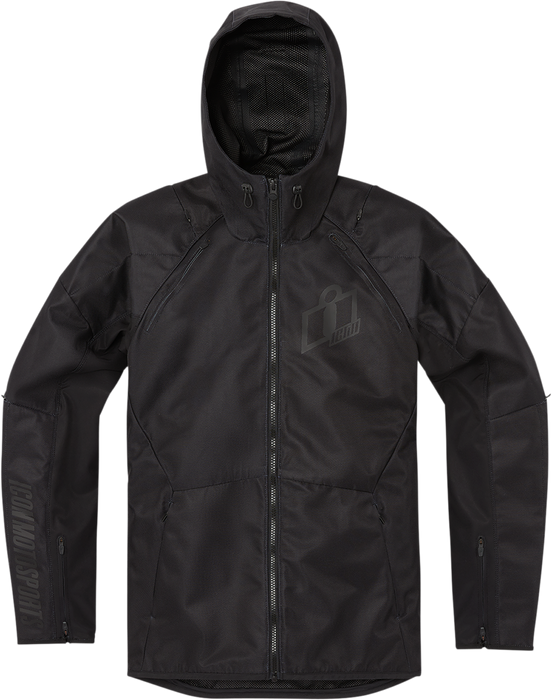 ICON Airform Jacket - Black - Large 2820-5495