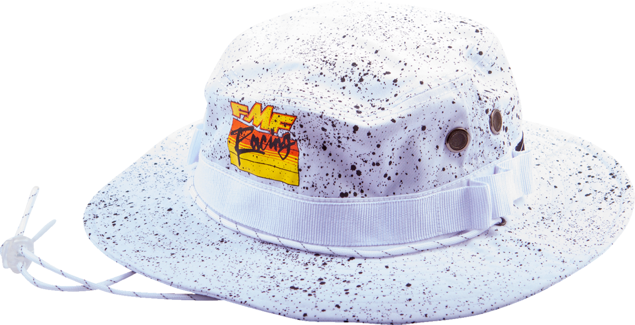 FMF Splatter Bucket Hat - White SU22193902WH 2501-3937