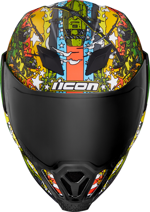 ICON Airflite™ Motorcycle Helmet - GP23 - Green - XS 0101-15057