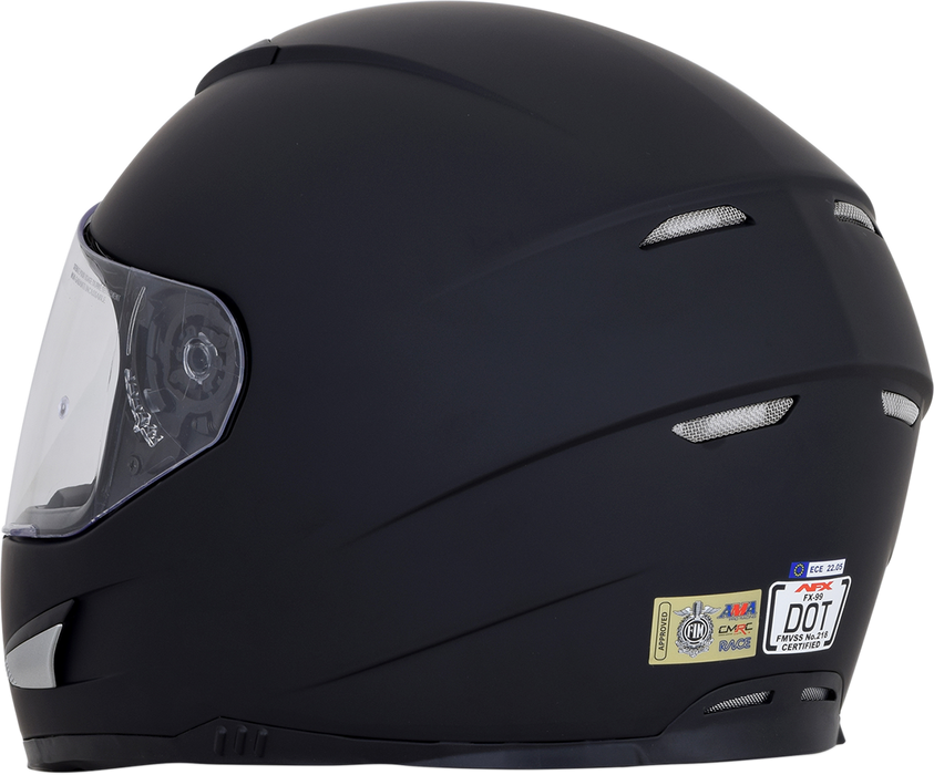 AFX FX-99 Motorcycle Helmet - Matte Black - XL 0101-11046