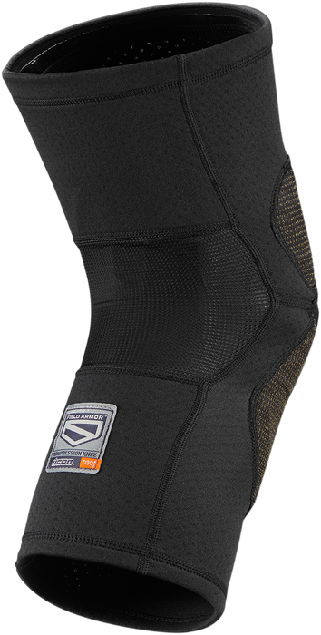 ICON Field Armor™ Compression Knee Guards - Black - Medium 2704-0501