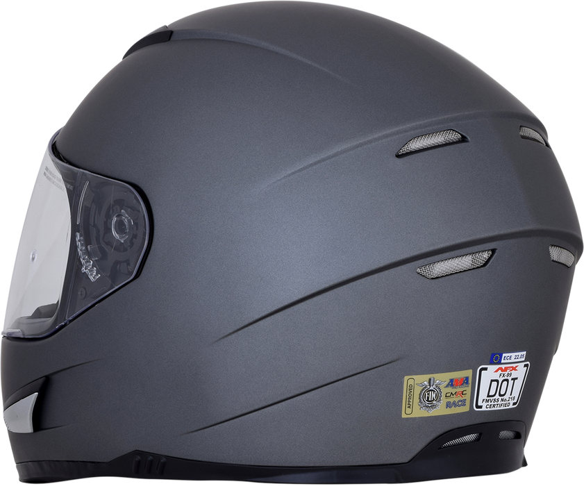 AFX FX-99 Helmet - Frost Gray - XS 0101-11060