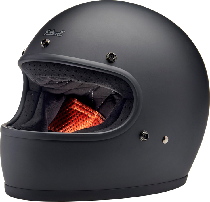 BILTWELL Gringo S Motorcycle Helmet - Flat Black - XS 1003-201-501