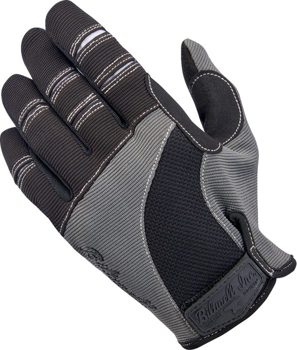 BILTWELL Moto Gloves - Gray/Black - XS 1501-1101-001