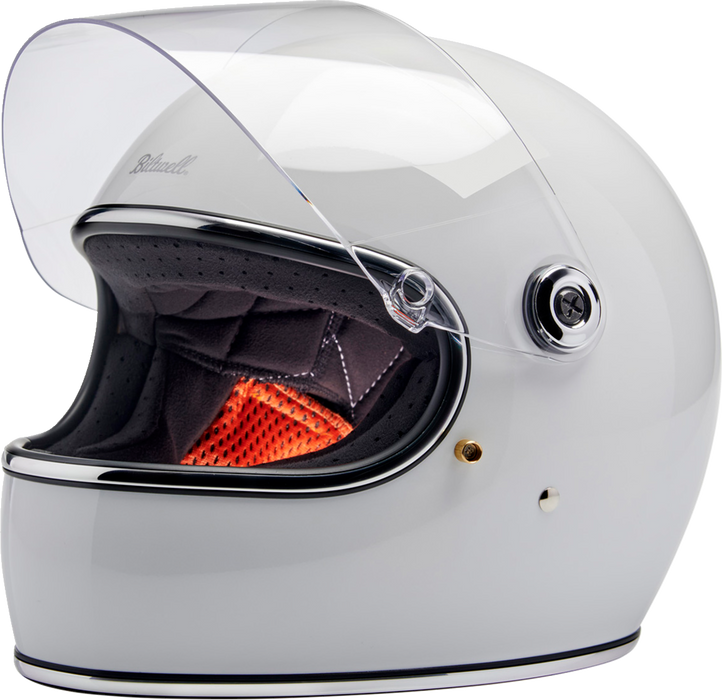 BILTWELL Gringo S Motorcycle Helmet - Gloss White - 2XL 1003-102-506