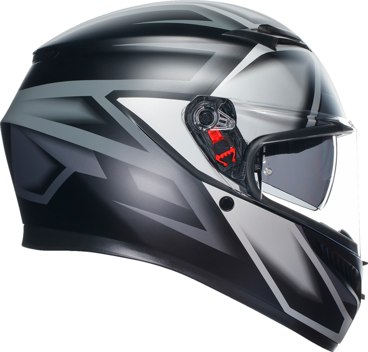 AGV K3 Helmet - Compound - Matte Black/Gray - Large 2118381004008L