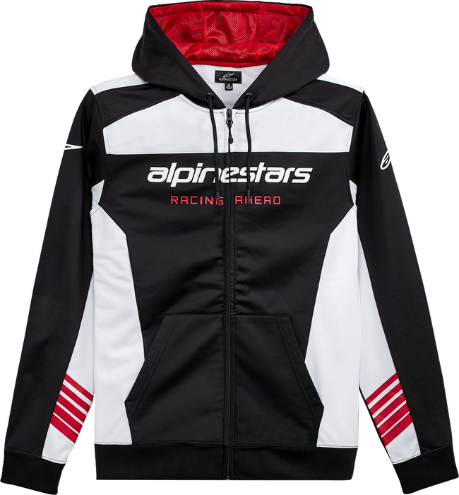 ALPINESTARS Session LXE Fleece Hoodie - Black/White - XL 1232511001020XL