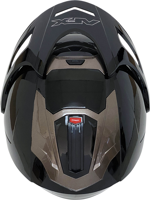 AFX FX-50 Motorcycle Helmet - Gloss Black - Large 0104-1366