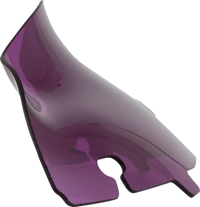 KLOCK WERKS Kolor Flare™ Sport Windshield - 4" - Purple - FLH KWW-01-0680